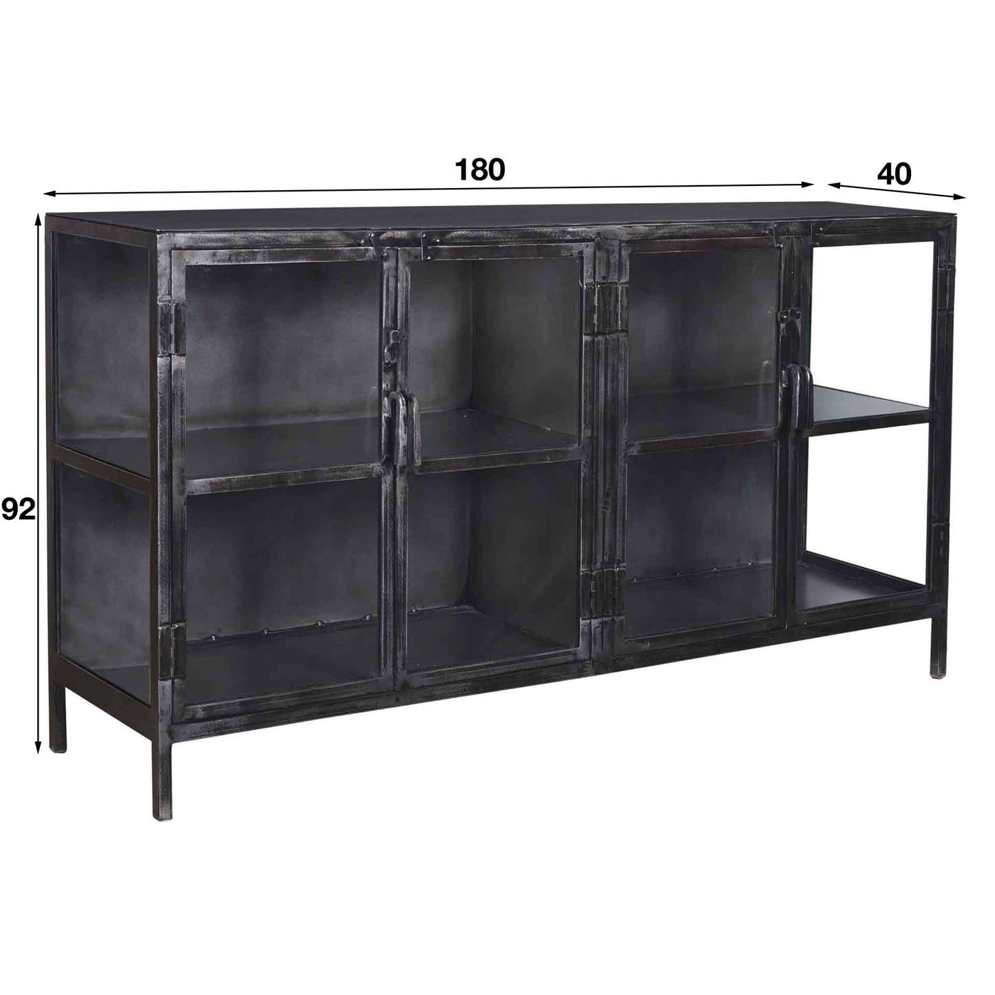 Sideboard Rift metal 4 TǬren / Gun metal