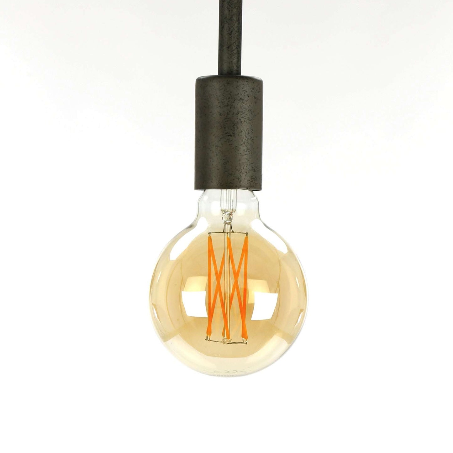 Hängeleuchte Ø60 gebogene Holzstangen/Massiv mango naturel