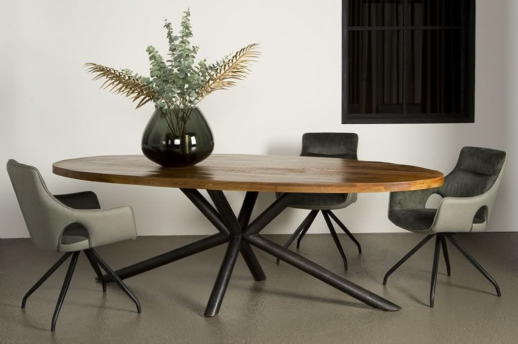 Esstisch Mango Oval 220x110 cm