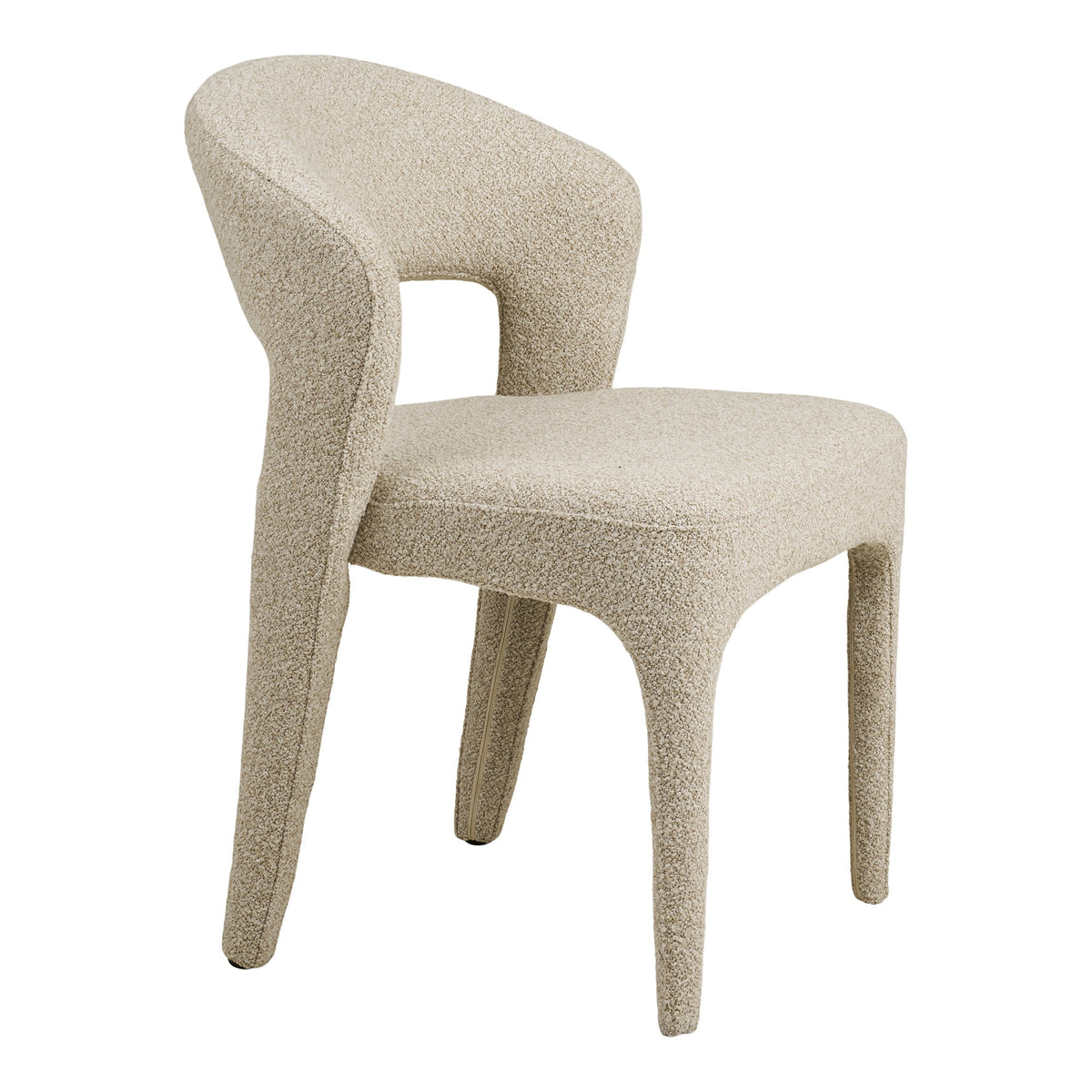 Nanna Esszimmerstuhl 2er-Set – Stoff Sand – Ansicht 3