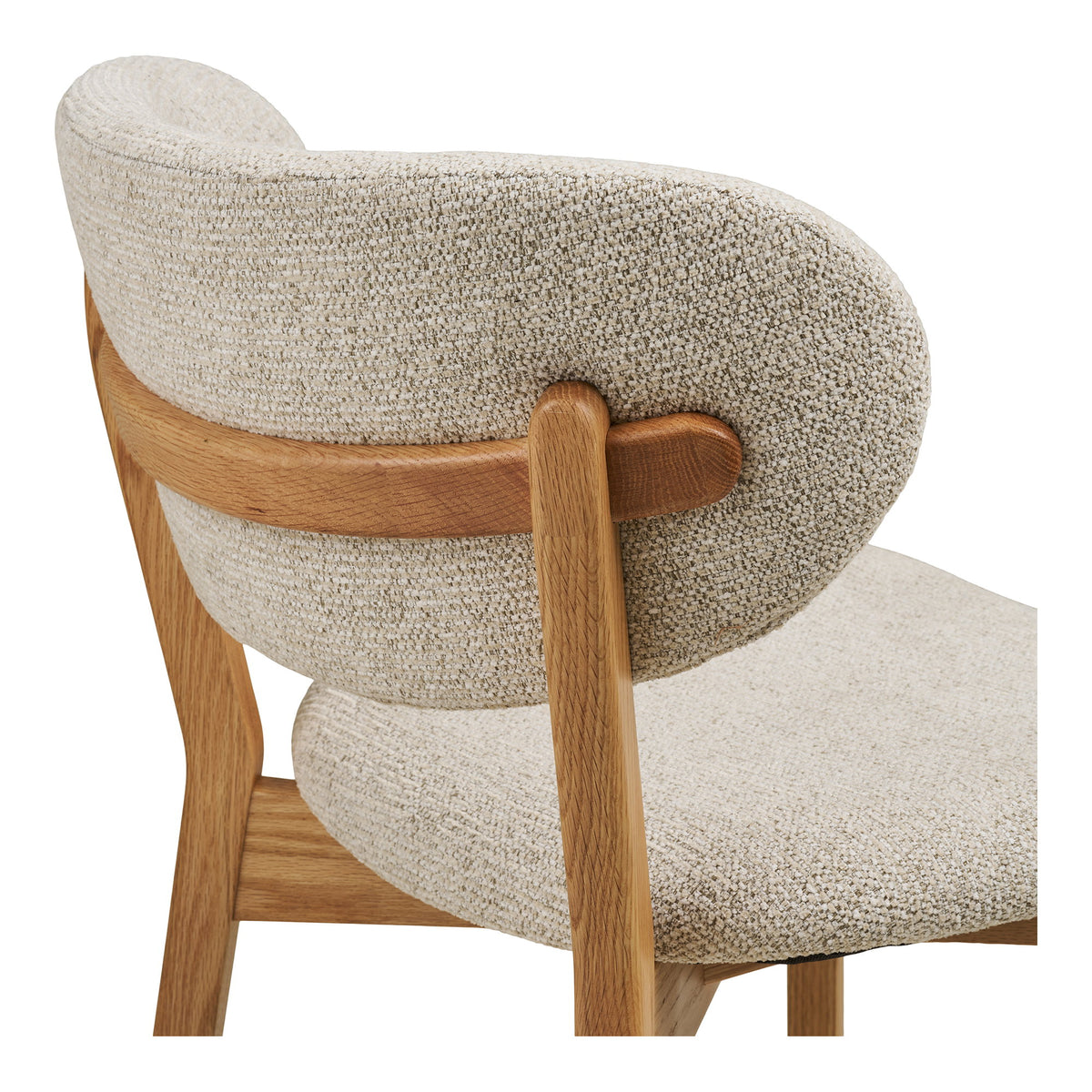 Ian Esszimmerstuhl 2er-Set – Eiche/Stoff Natur/Beige – Ansicht 5