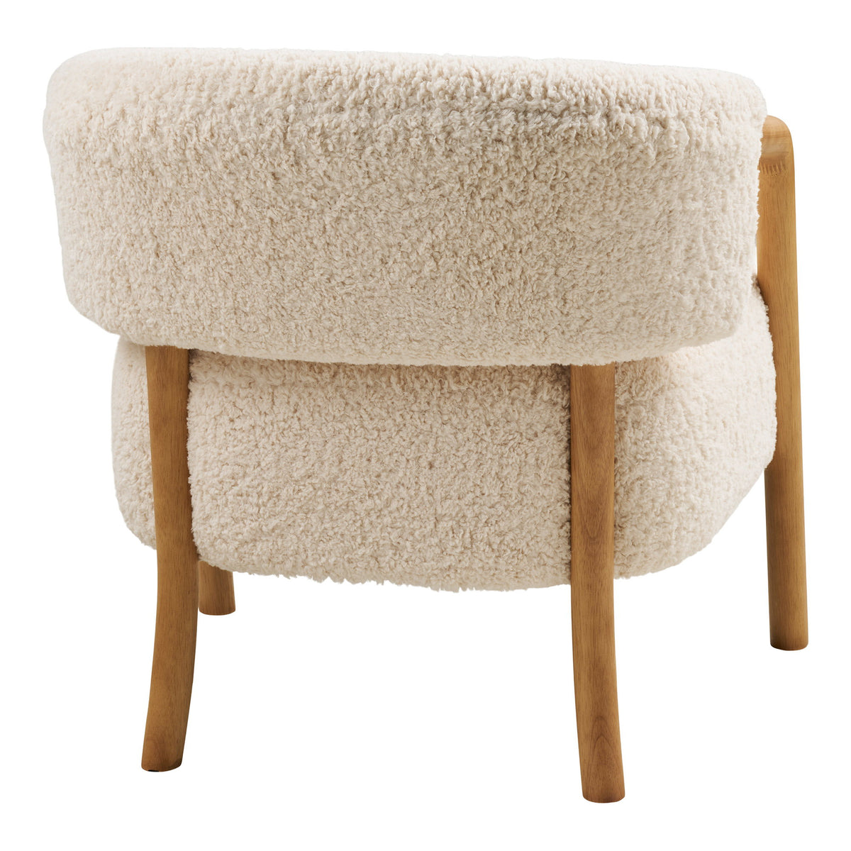 Marlen Sessel – Stoff Beige/Natur dunkel – Ansicht 4