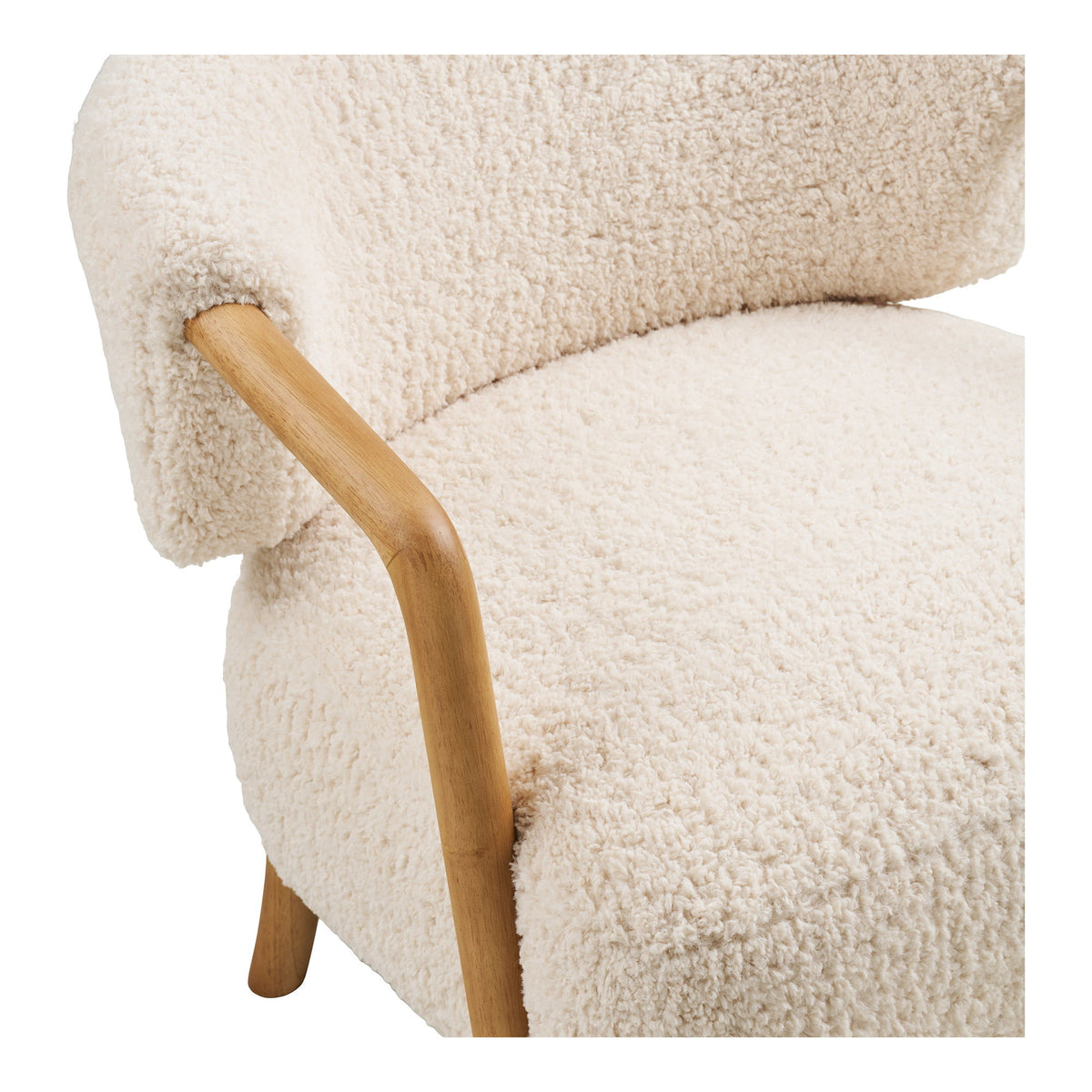 Marlen Sessel – Stoff Beige/Natur dunkel – Ansicht 5
