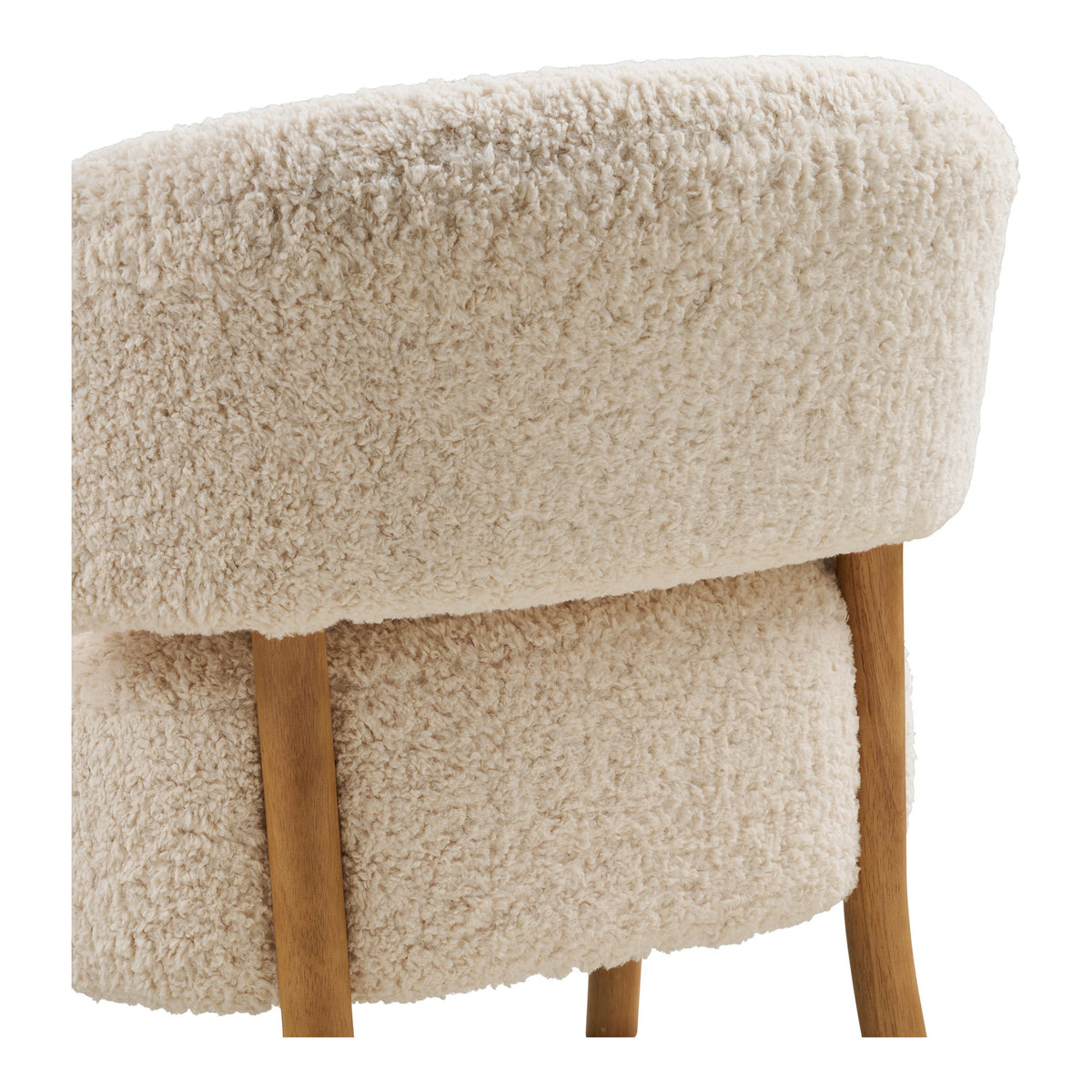 Marlen Sessel – Stoff Beige/Natur dunkel – Ansicht 6