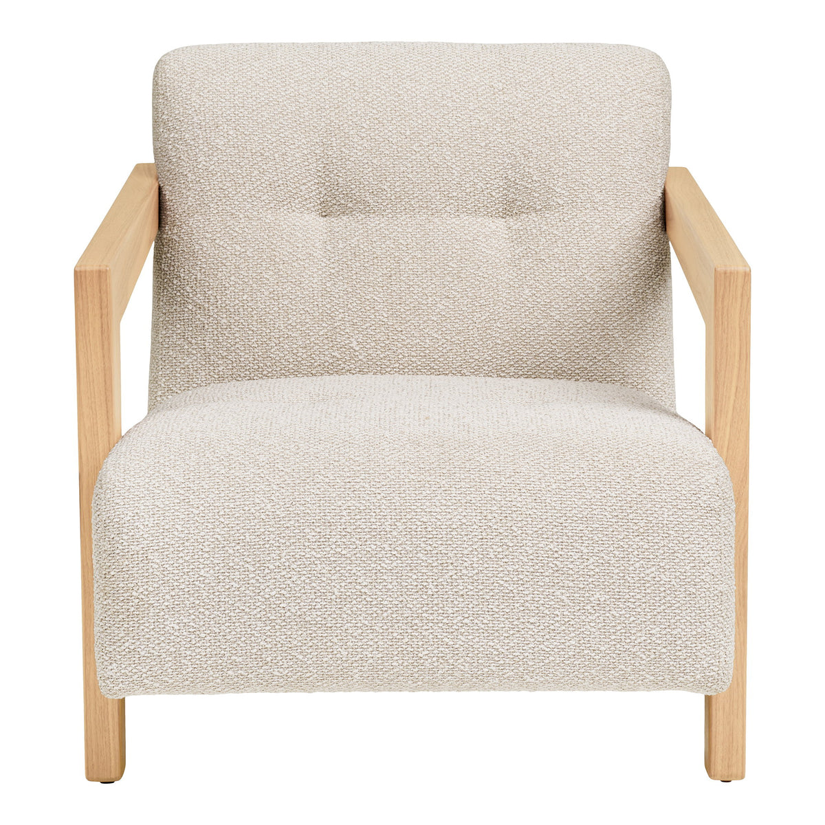 Vida Sessel mit Armlehnen – Stoff Beige – Ansicht 2