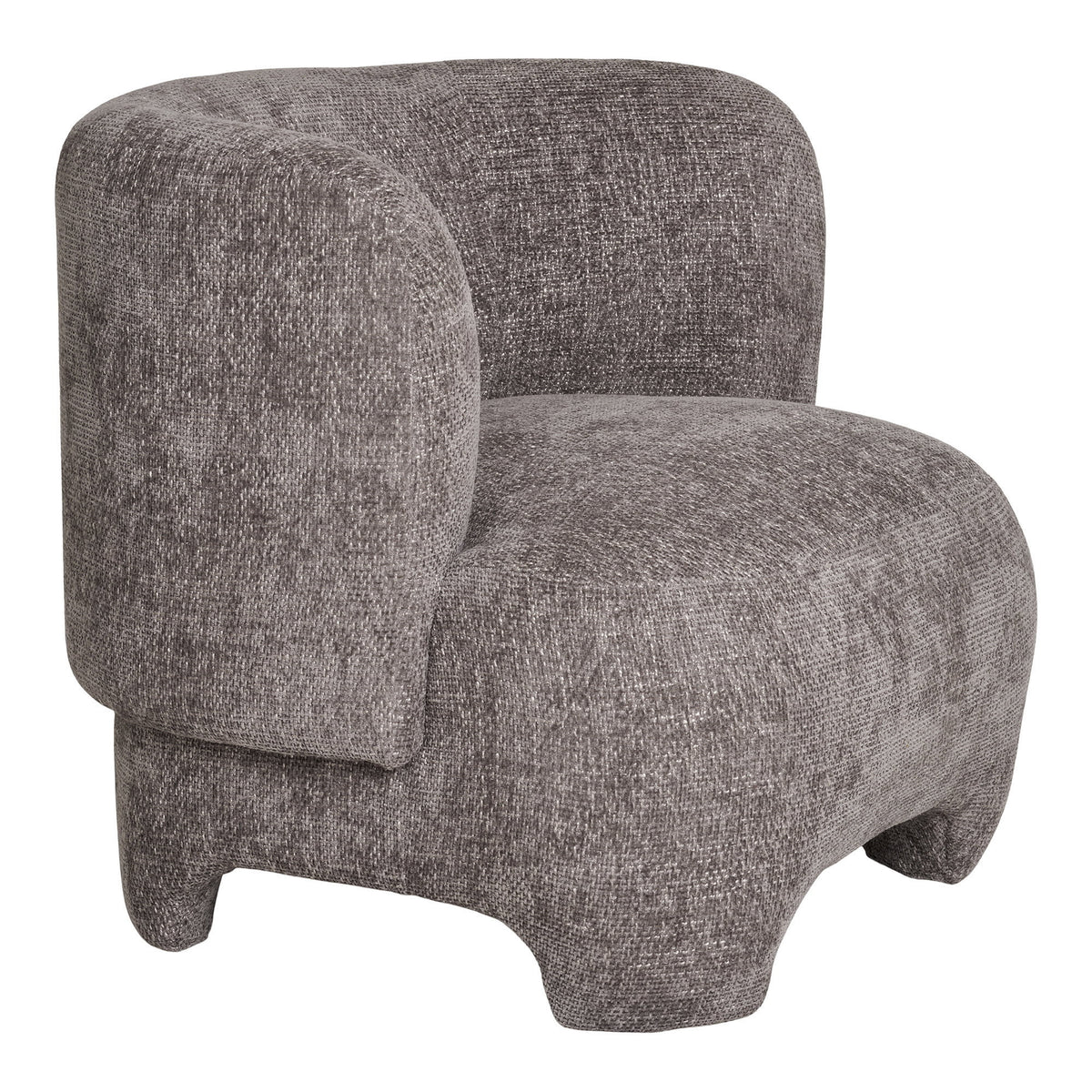 Svea Sessel – Stoff Grau – Ansicht 3