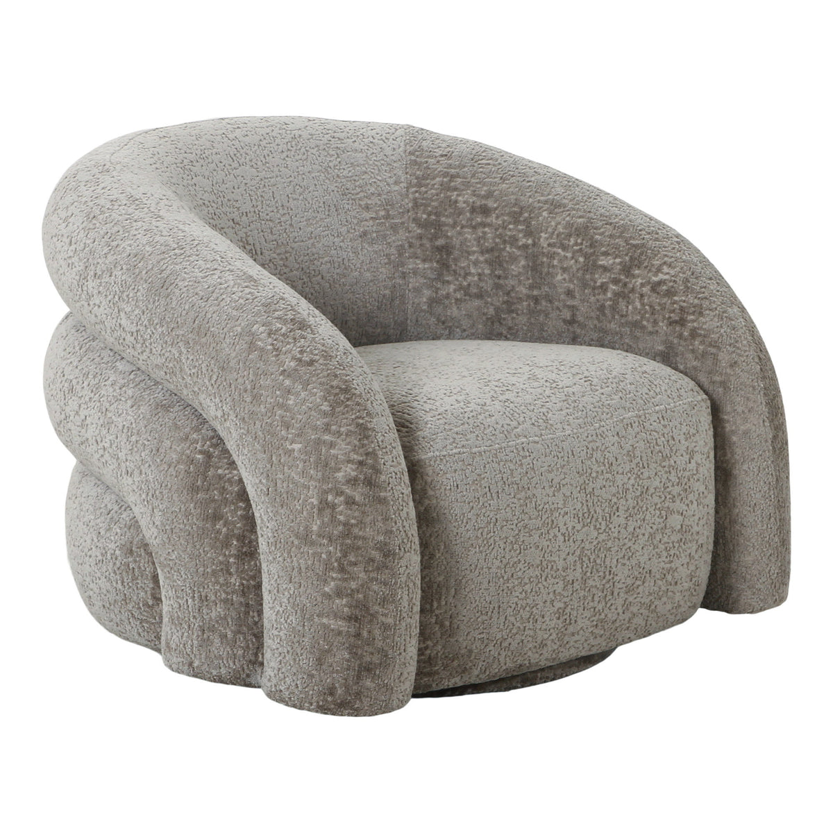 Aiden Sessel mit Drehfunktion – Stoff Natur von Luiva Living