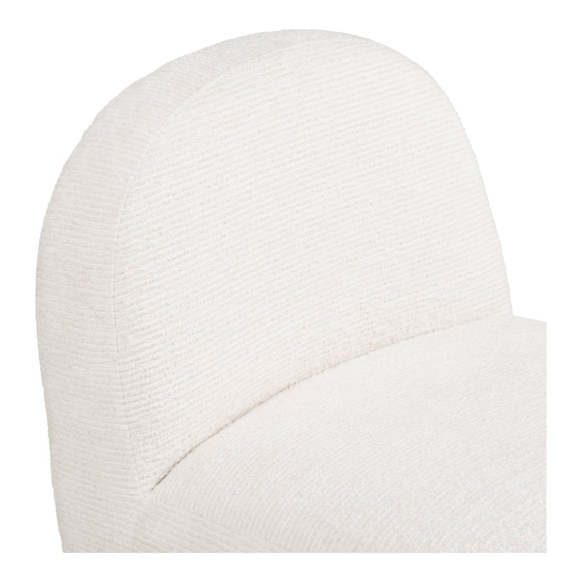 Cora Sessel mit Drehfunktion – Stoff Cremeweiß – Ansicht 5