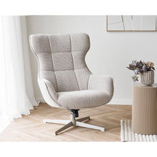 Torben Sessel mit Drehfunktion – Stoff Natur – Ansicht 6