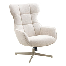 Torben Sessel mit Drehfunktion – Stoff Natur von Luiva Living