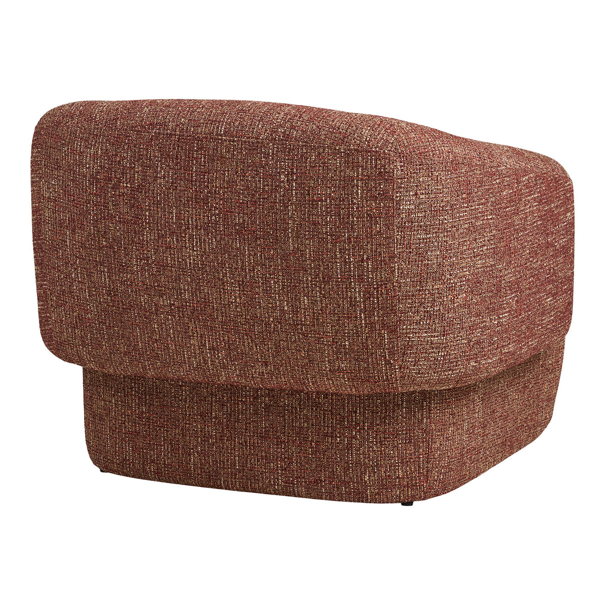 Tabea Sessel – Stoff Bordeaux meliert – Ansicht 4