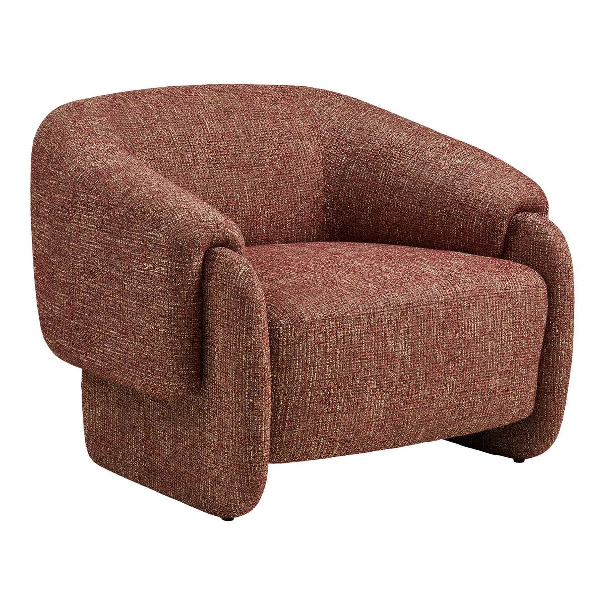 Tabea Sessel – Stoff Bordeaux meliert von Luiva Living