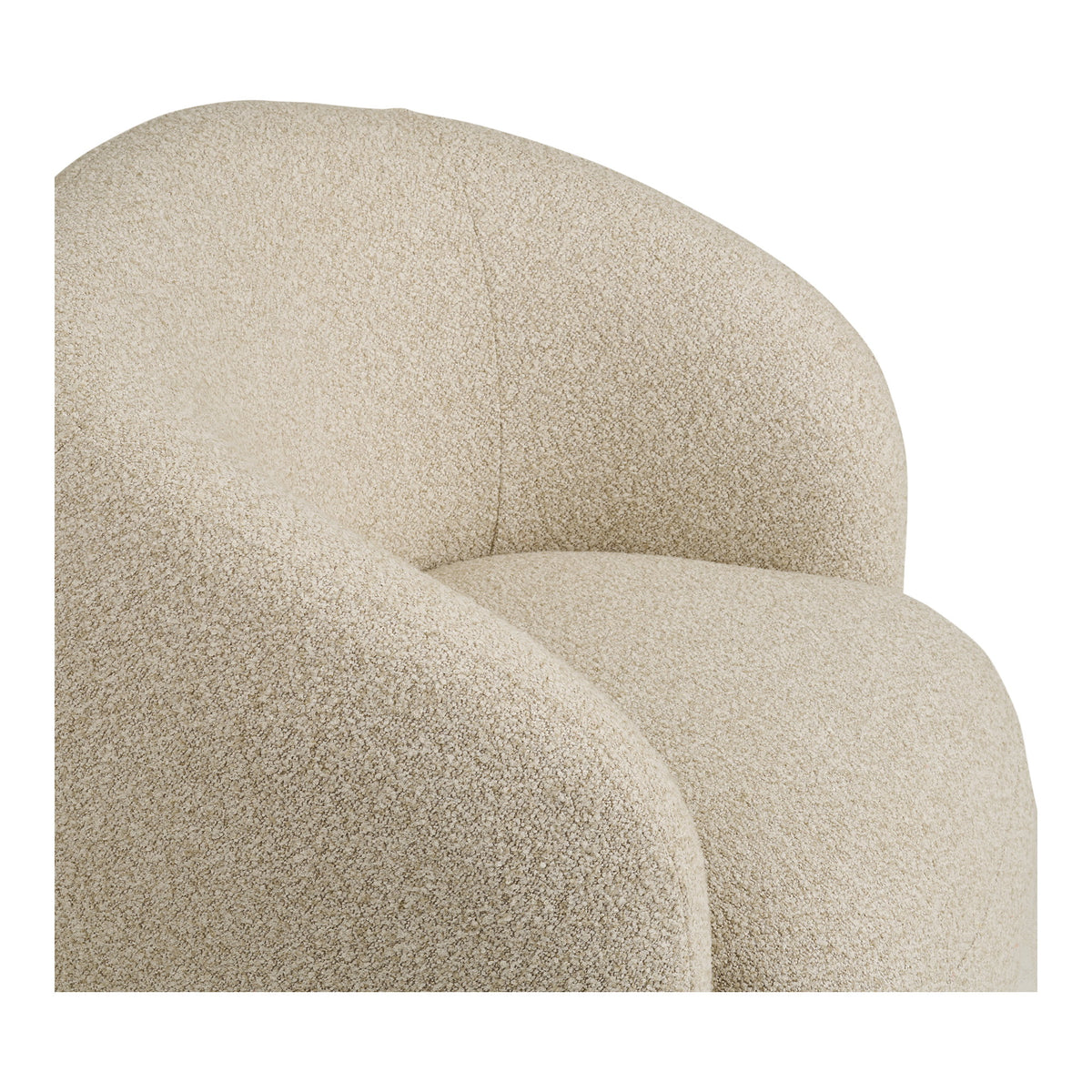 Fritz Sessel mit Drehfunktion – Stoff Sand – Ansicht 6