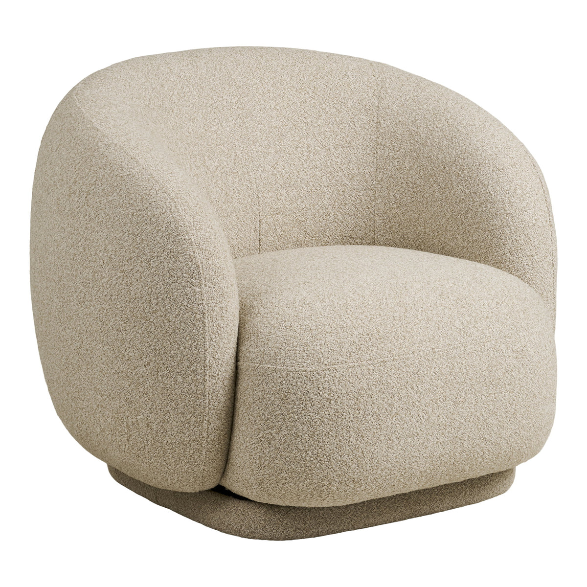 Fritz Sessel mit Drehfunktion – Stoff Sand von Luiva Living