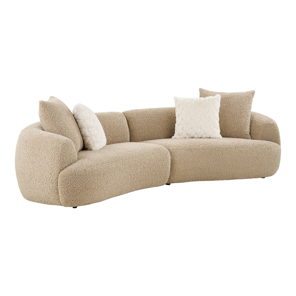 Quinn Sofa – Hellbraun – Ansicht 2