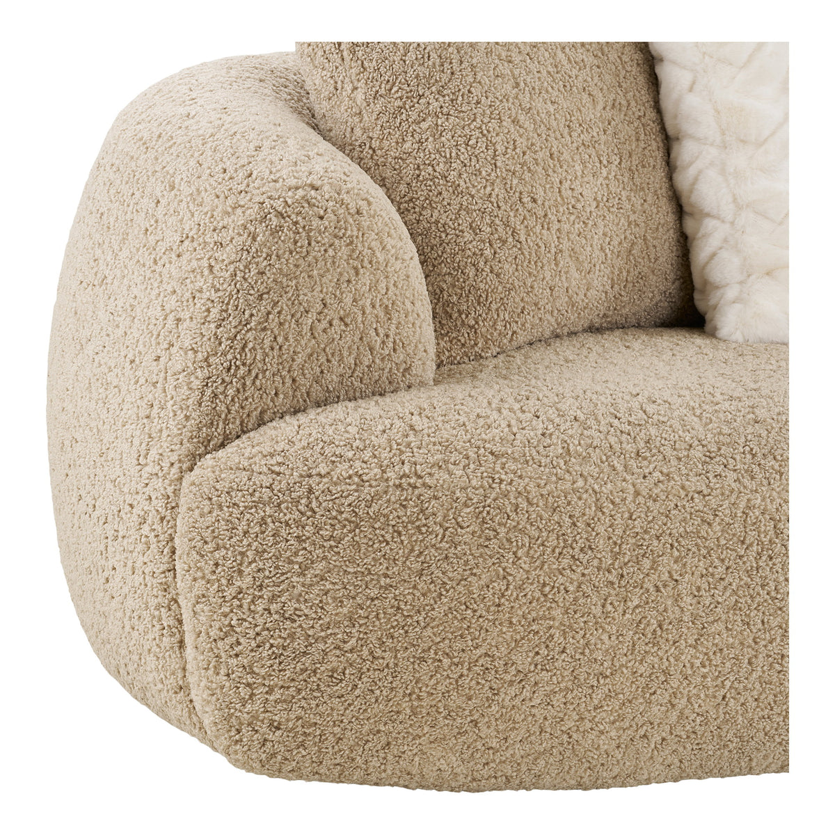 Quinn Sofa – Hellbraun – Ansicht 4