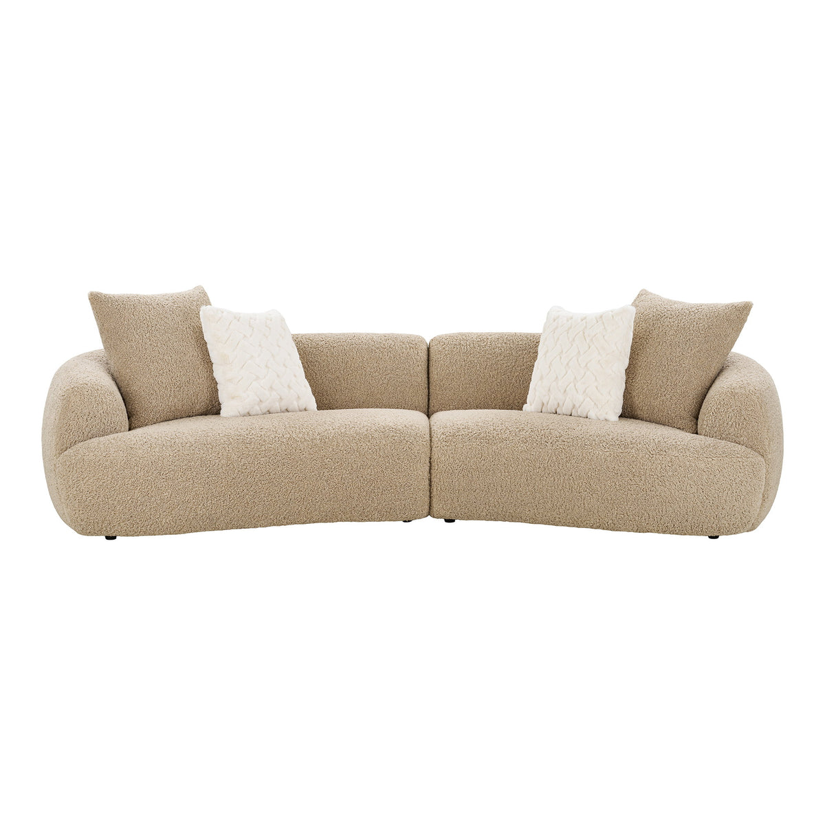Quinn Sofa – Hellbraun von Luiva Living