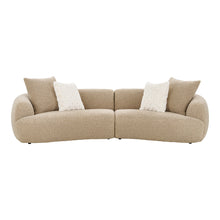 Quinn Sofa – Hellbraun von Luiva Living