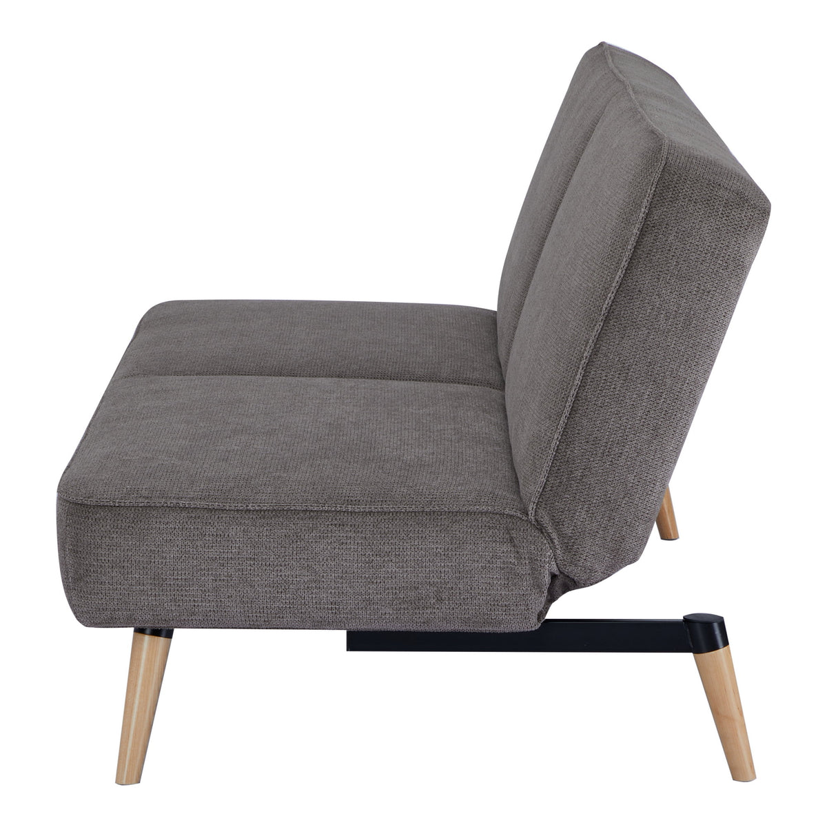 Mette Schlafsofa – Braun, Beine Natur – Ansicht 5