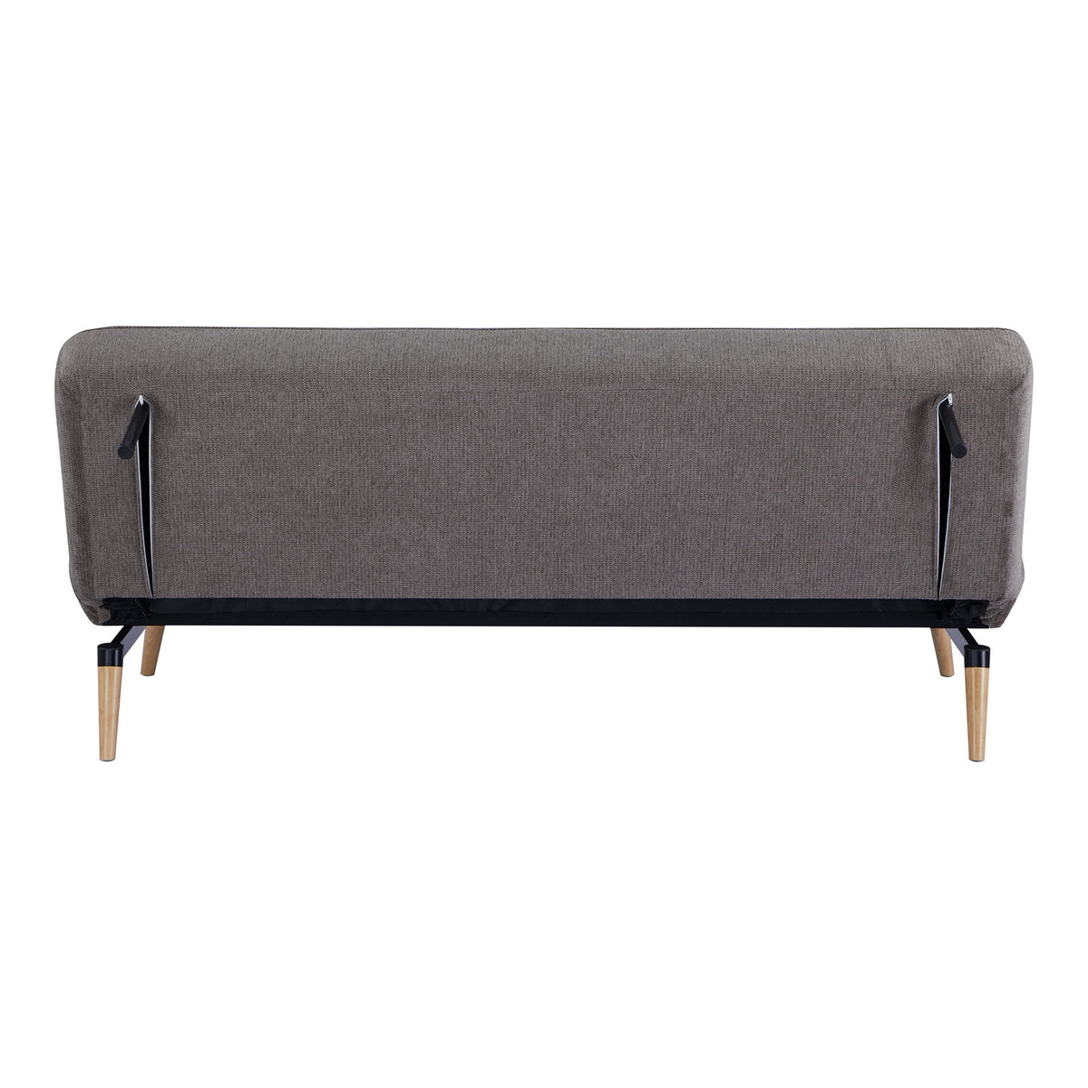 Mette Schlafsofa – Braun, Beine Natur – Ansicht 7