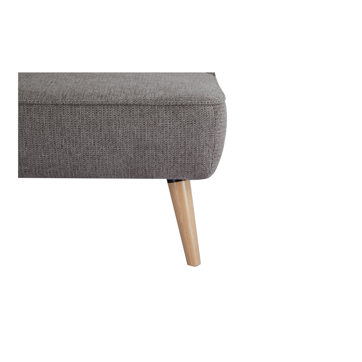 Mette Schlafsofa – Braun, Beine Natur – Ansicht 9