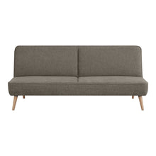 Mette Schlafsofa – Braun, Beine Natur von Luiva Living