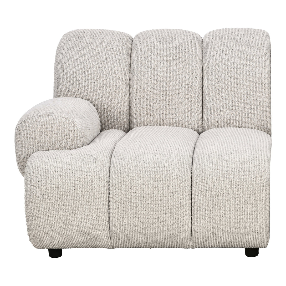 Betty Modulsofa-Element links – Sand von Luiva Living