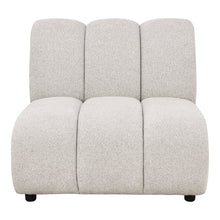 Betty Modulsofa-Element Mitte – Sand von Luiva Living