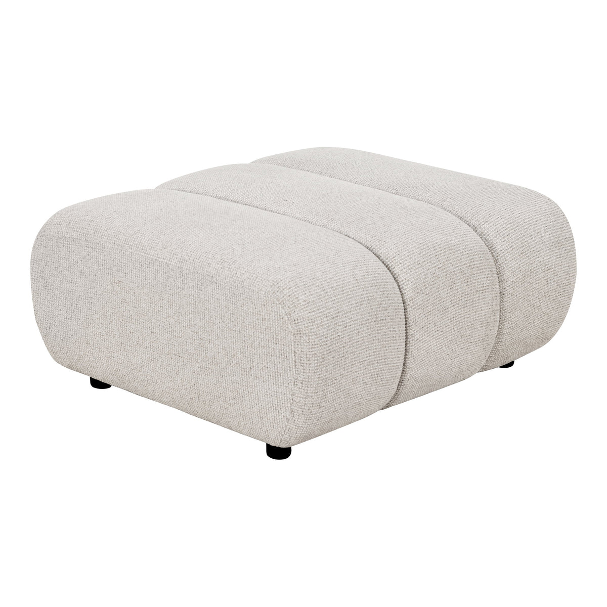 Betty Modulsofa-Element Pouf – Sand von Luiva Living