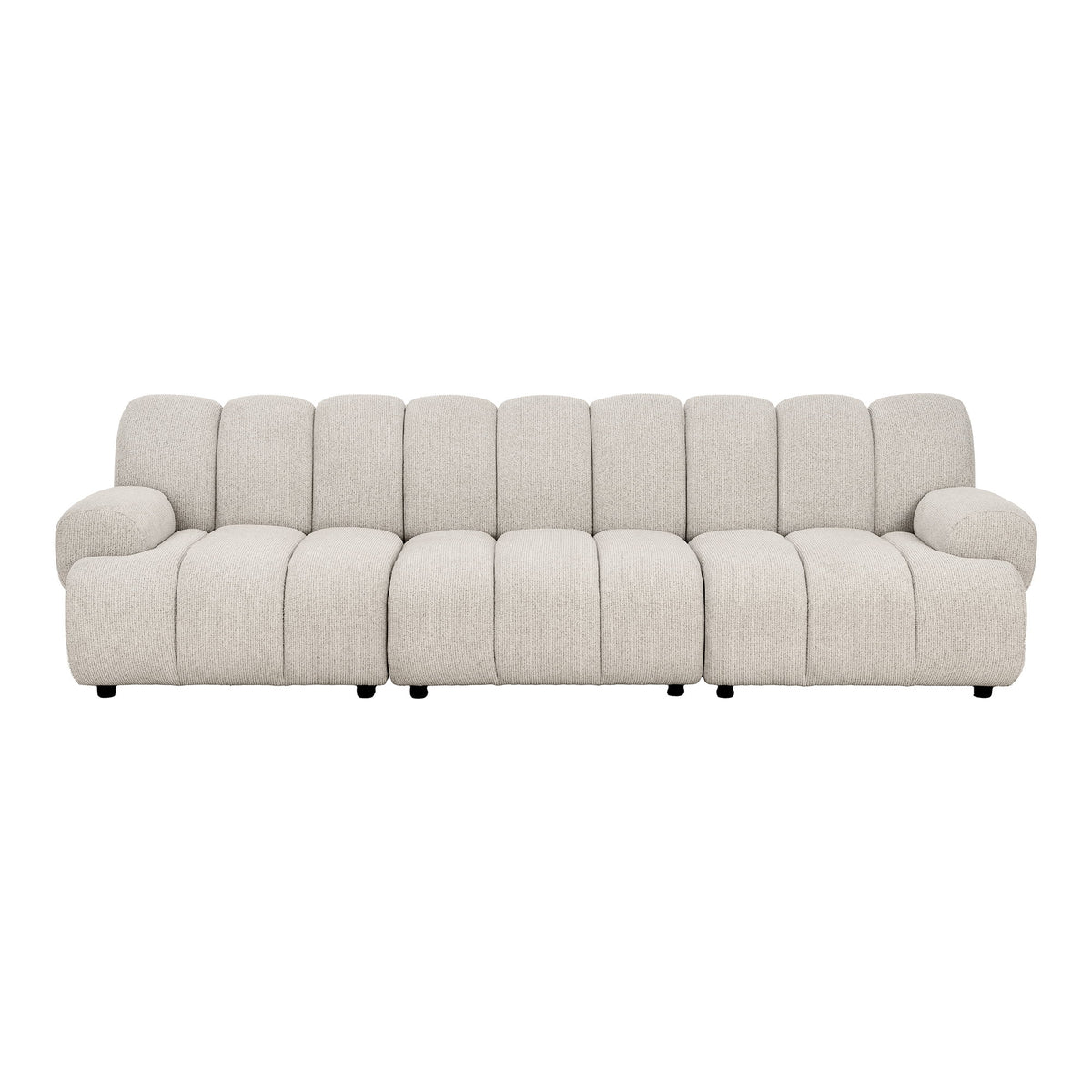 Betty 3,5-Sitzer-Modulsofa – Sand von Luiva Living