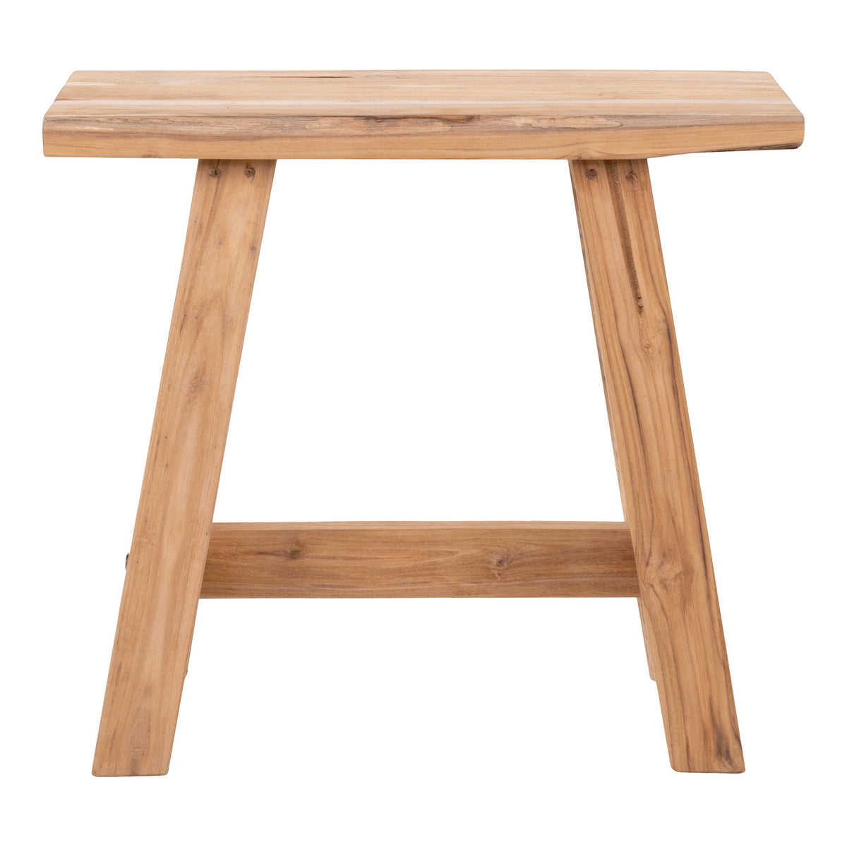 Moa Sitzbank – Teak Natur, 50 × 25 × 45 cm – Ansicht 2