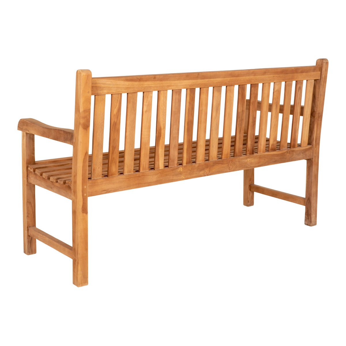 Zita Sitzbank – Teak Natur, 150 × 62 × 92 cm – Ansicht 4