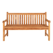 Zita Sitzbank – Teak Natur, 150 × 62 × 92 cm von Luiva Living