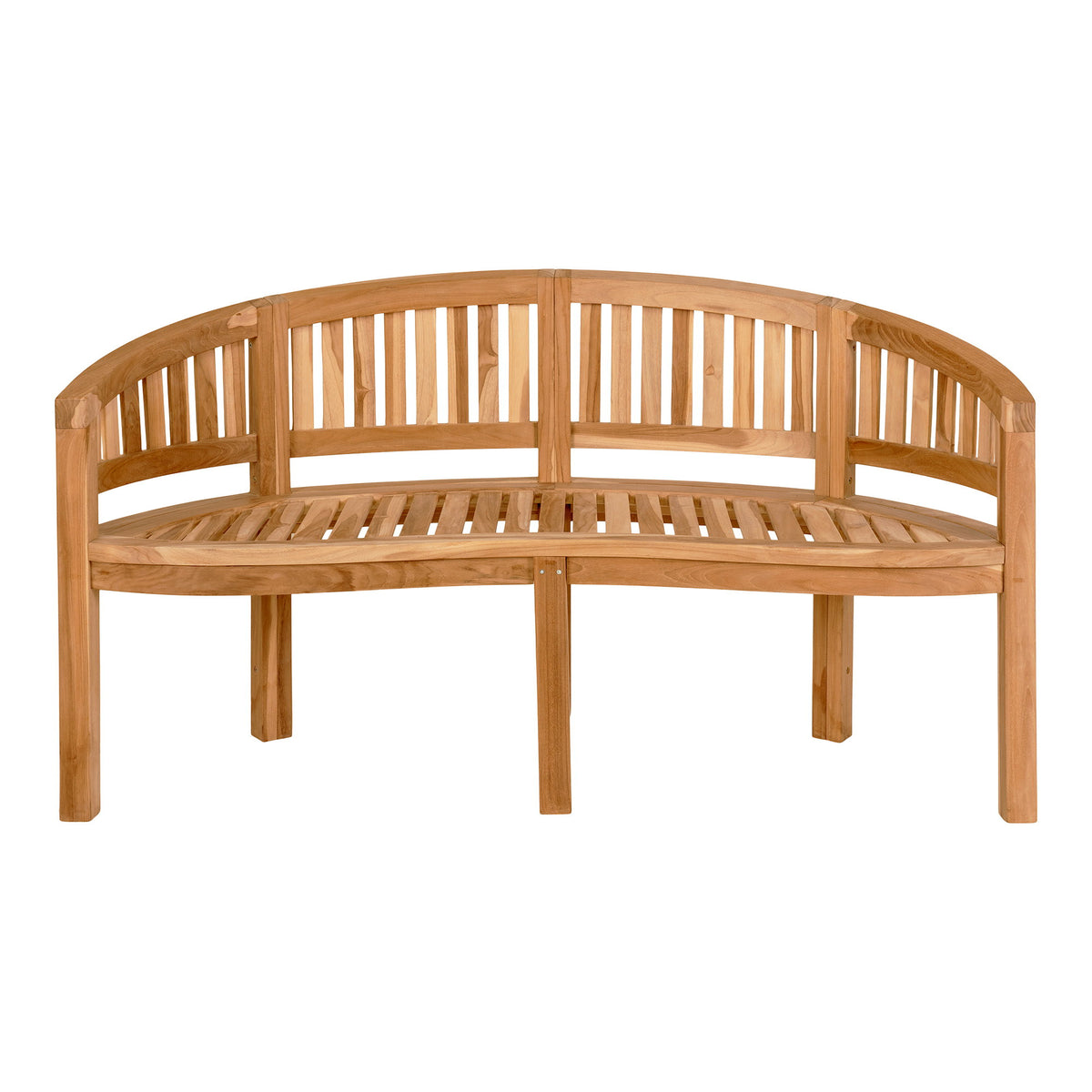 Tjark Sitzbank – Teak Natur, 150 × 60 × 85 cm – Ansicht 2