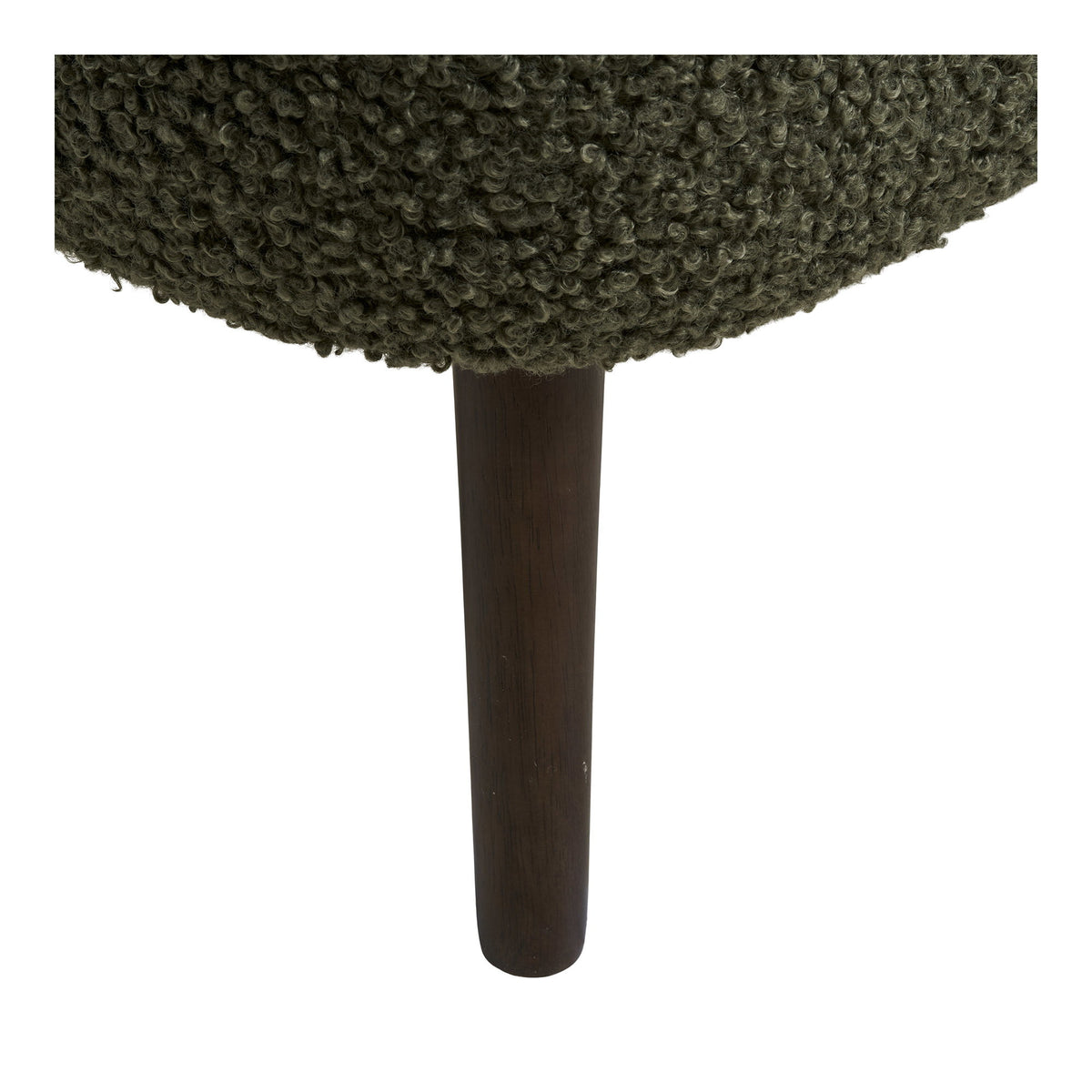 Mads Sitzbank mit Stauraum – Teddystoff Grün, 95 × 37 × 45 cm – Ansicht 8