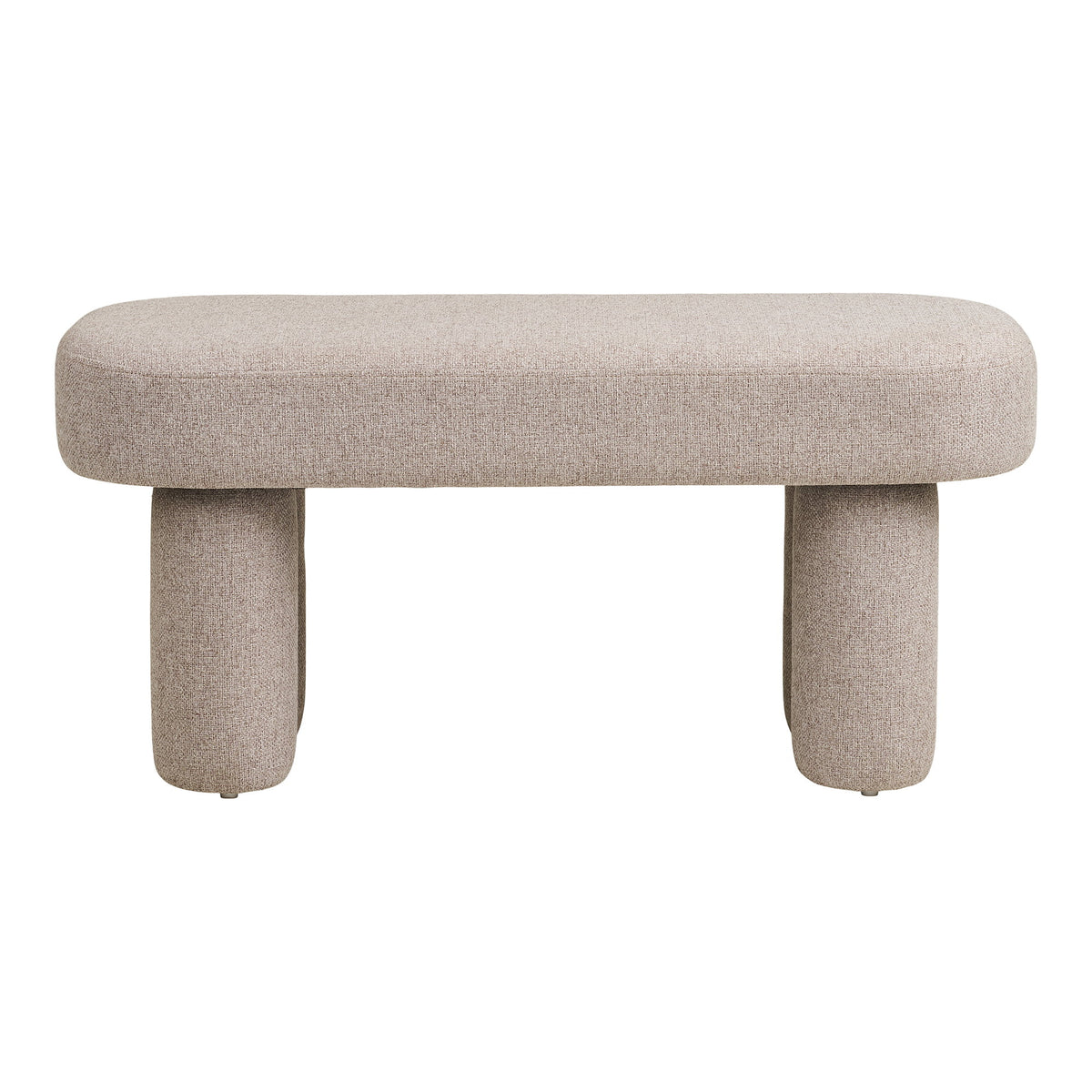 Adrian Sitzbank – Stoff Sand, 95 × 36 × 45 cm – Ansicht 2