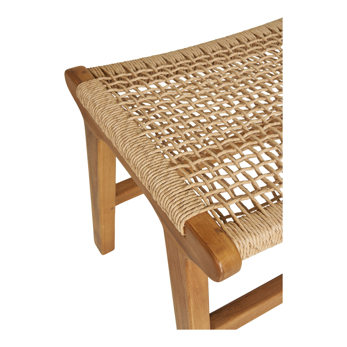 Sune Fußhocker – Teak Natur, 60 × 40 × 42 cm – Ansicht 5
