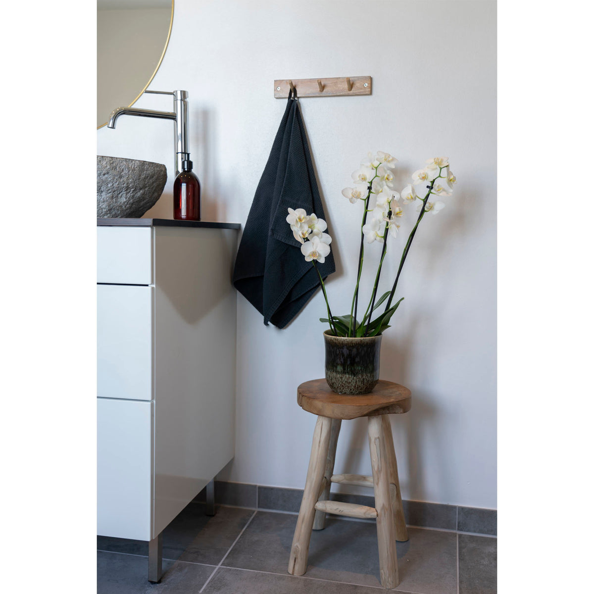 Emil Hocker – Teak Natur, ø 30 × 45 cm – Ansicht 4