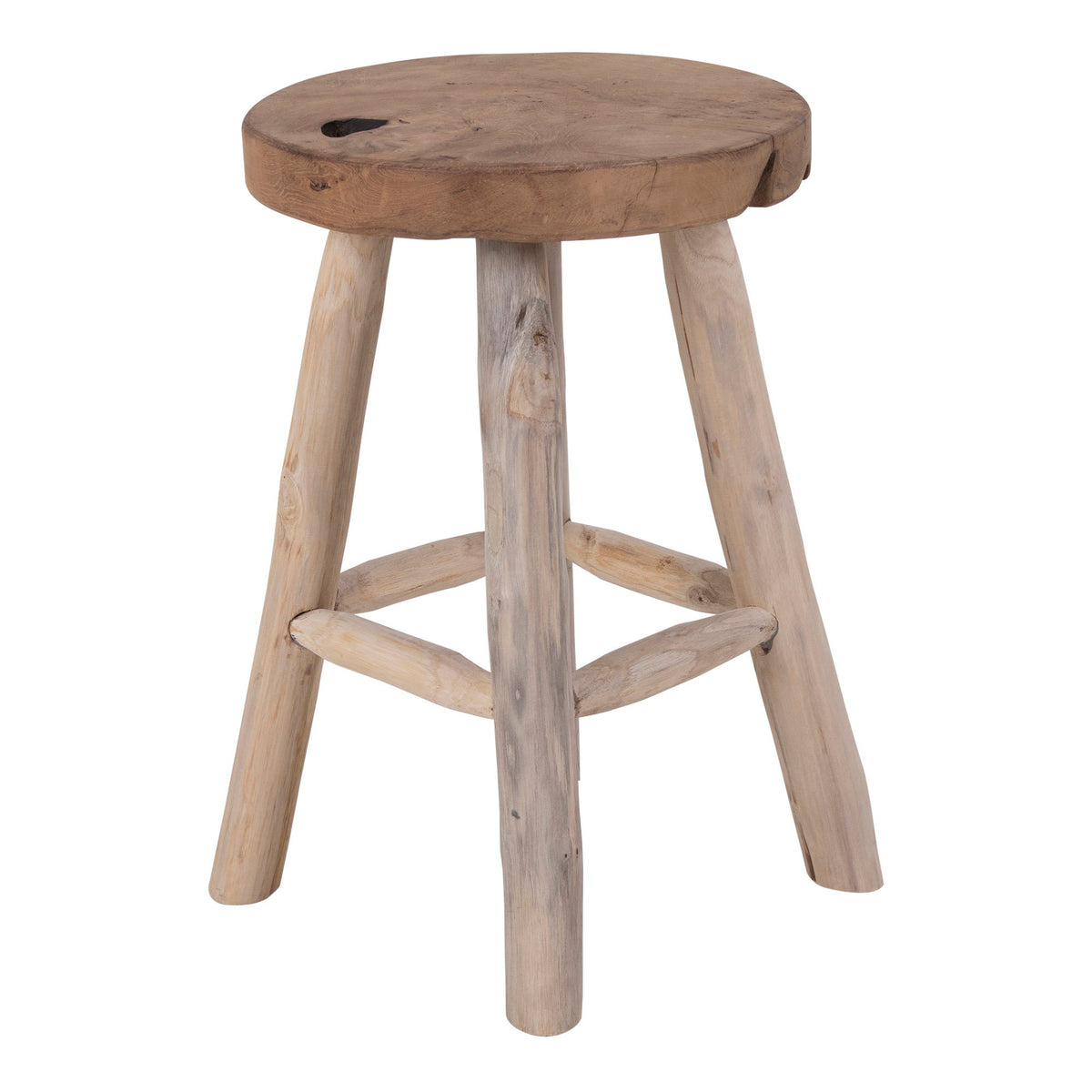 Emil Hocker – Teak Natur, ø 30 × 45 cm – Ansicht 2