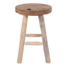 Emil Hocker – Teak Natur, ø 30 × 45 cm von Luiva Living