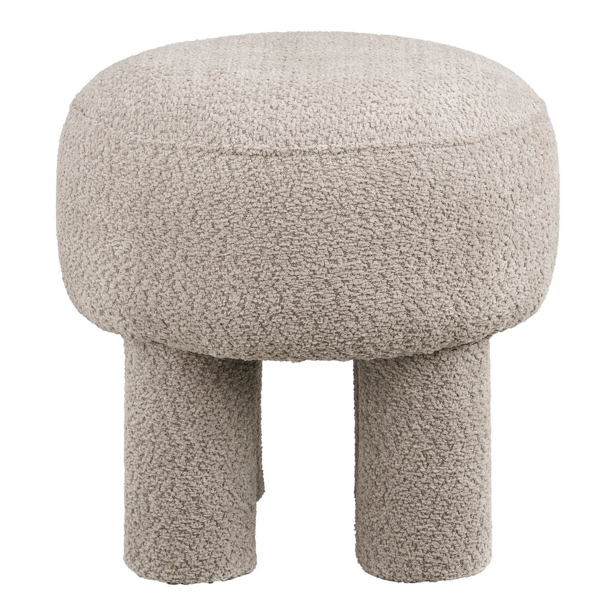 Marius Pouf – Dunkelsand, ø 43 × 43 cm – Ansicht 2