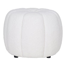 Nova Pouf – Cremeweiß, ø 48 × 38 cm von Luiva Living