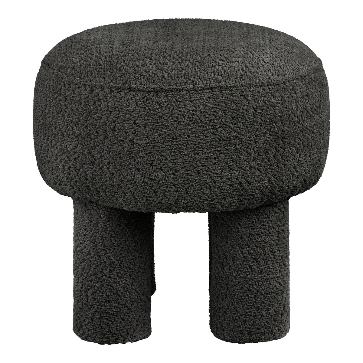Marius Pouf – Anthrazit, ø 43 × 43 cm – Ansicht 2