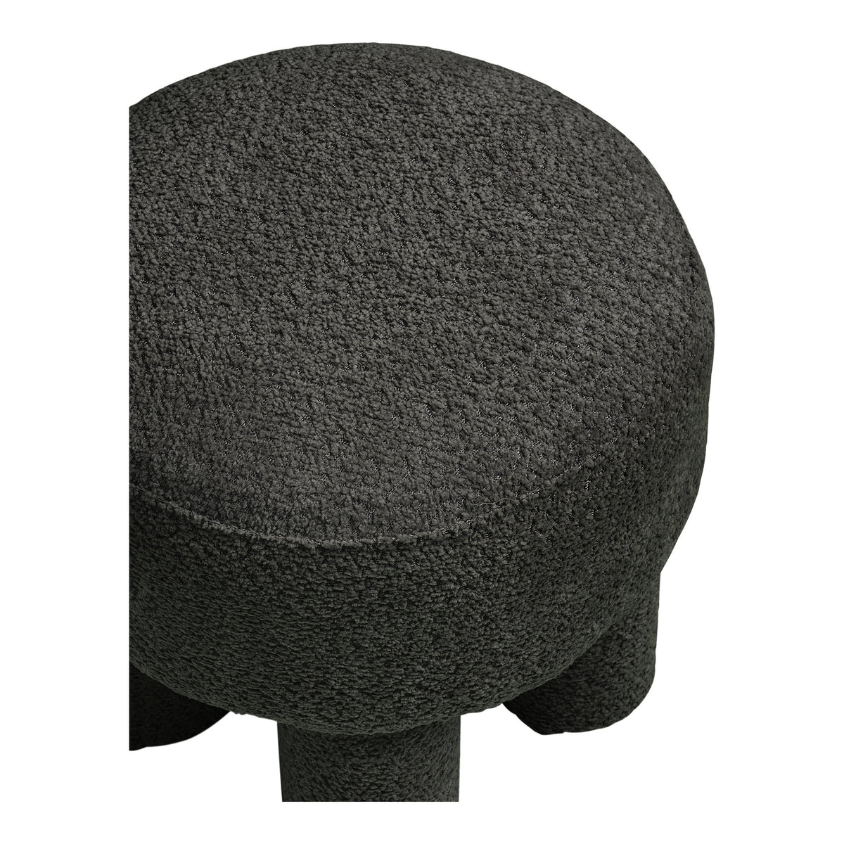 Marius Pouf – Anthrazit, ø 43 × 43 cm – Ansicht 3