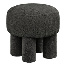 Marius Pouf – Anthrazit, ø 43 × 43 cm von Luiva Living