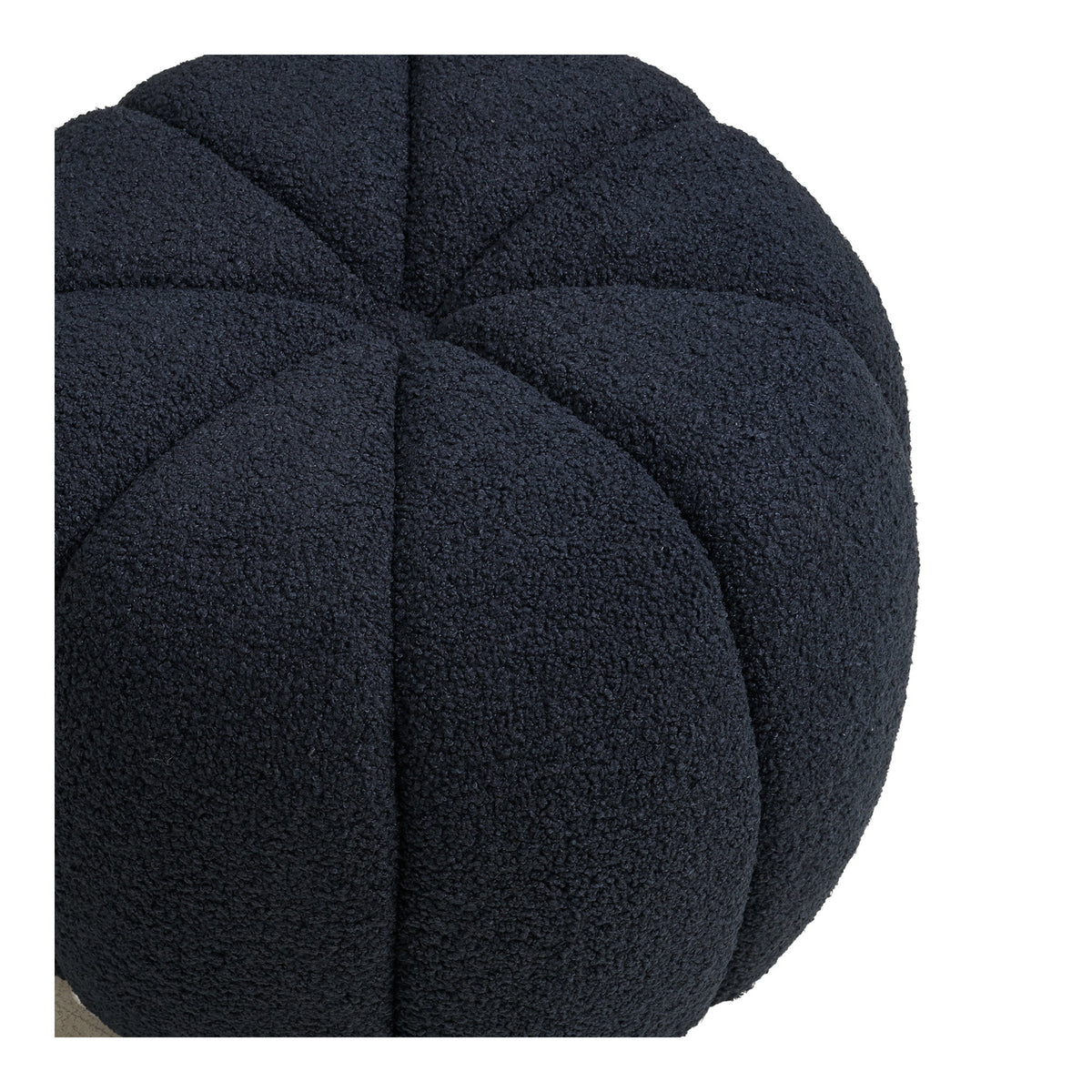 Nova Pouf – Marineblau, ø 48 × 38 cm – Ansicht 3
