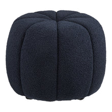 Nova Pouf – Marineblau, ø 48 × 38 cm von Luiva Living