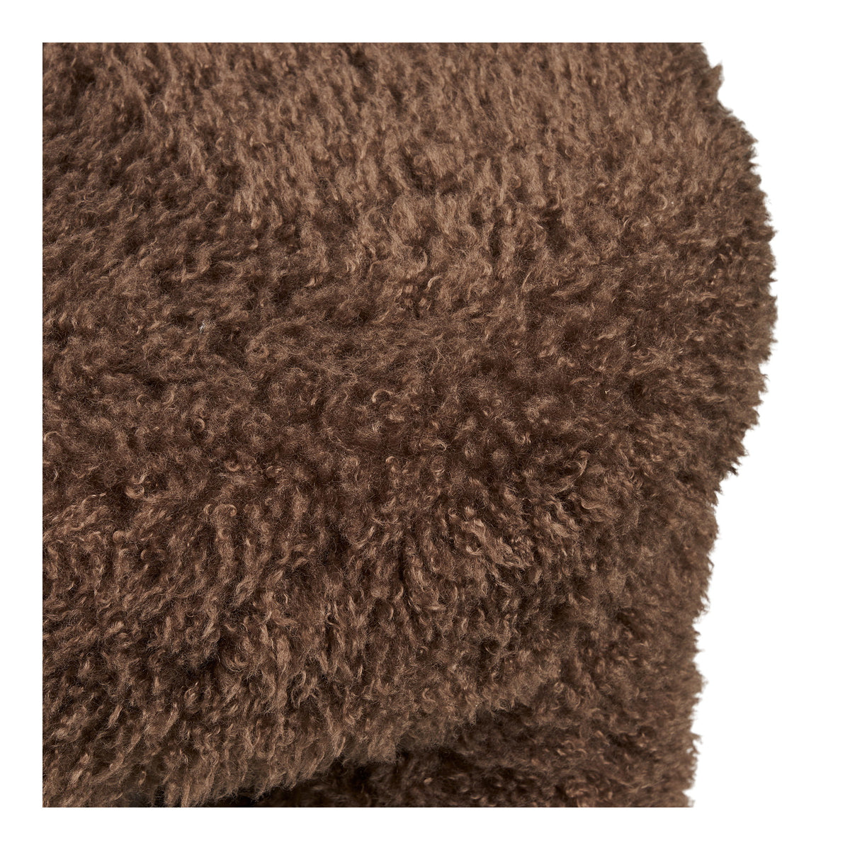 Levi Pouf – Braun, ø 42 × 38 cm – Ansicht 4