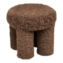 Levi Pouf – Braun, ø 42 × 38 cm von Luiva Living