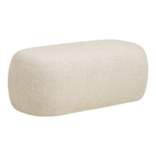 Bonnie Sitzbank – Sand, 100 × 50 × 38 cm von Luiva Living